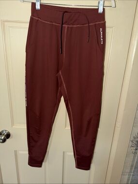 Alphalete Men's Maroon Athletic Joggers